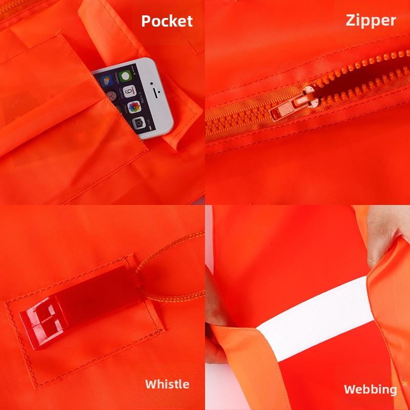 Жилет за плуване със цип и свирка; Марка Aotu/concave-convex; Материал EPE; Модел JSY865