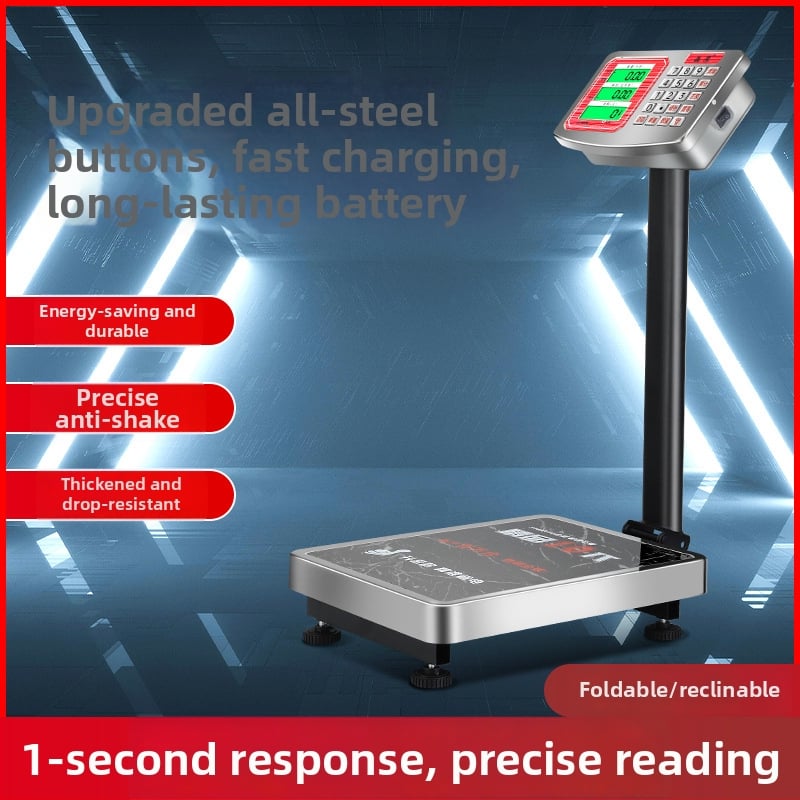 Crystal Eagle elektronická platformová váha na oceňovanie, 300 kg kapacita, elektronické meranie, sieťové napájanie