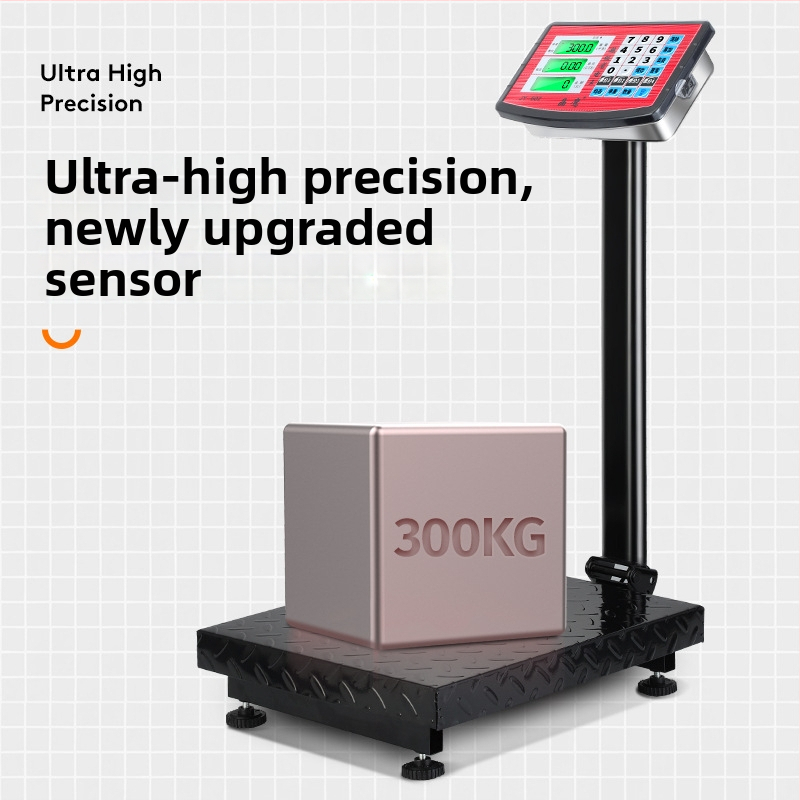 Crystal Eagle elektronická platformová váha na oceňovanie, 300 kg kapacita, elektronické meranie, sieťové napájanie