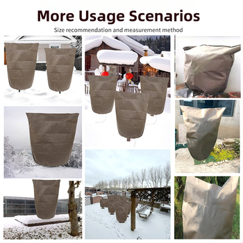 Huizhe покрив за защита на растения от студ — изолация от нетъкан текстил за саксии