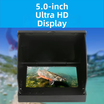 Rybársky sonar s HD displejom a podvodným zobrazením, hĺbka 0,6–30 m, dobíjateľná batéria