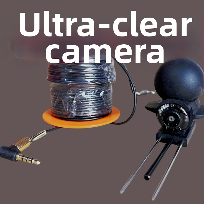 Rybársky sonar s HD displejom a podvodným zobrazením, hĺbka 0,6–30 m, dobíjateľná batéria