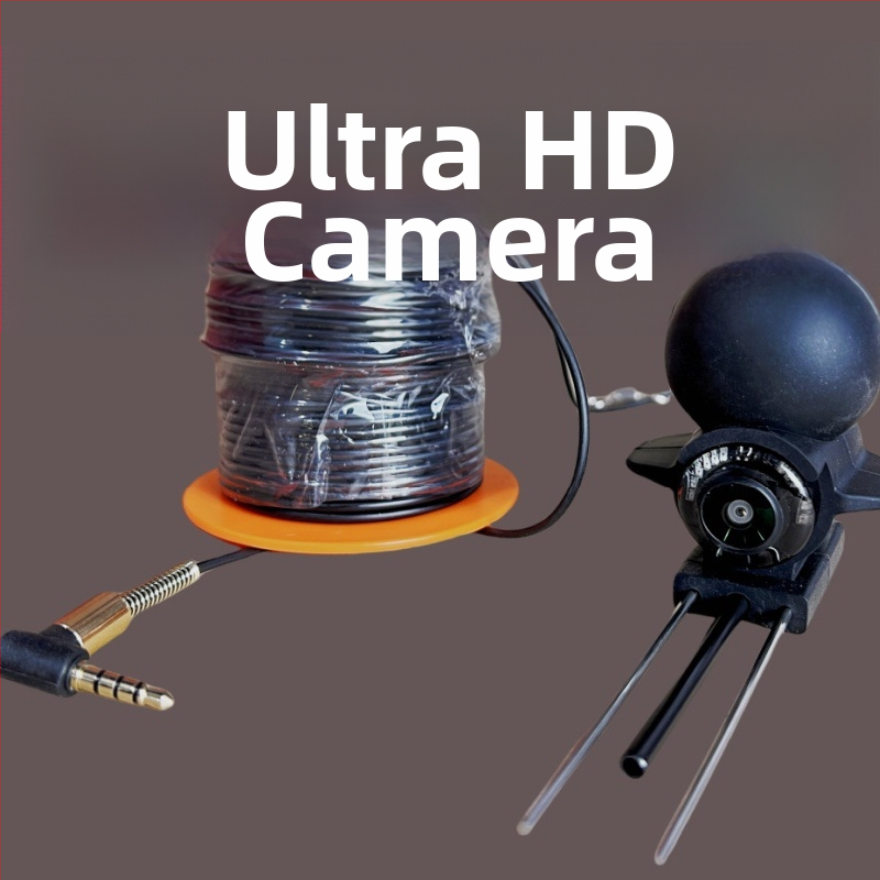 Rybársky sonar s HD displejom a podvodným zobrazením, hĺbka 0,6–30 m, dobíjateľná batéria