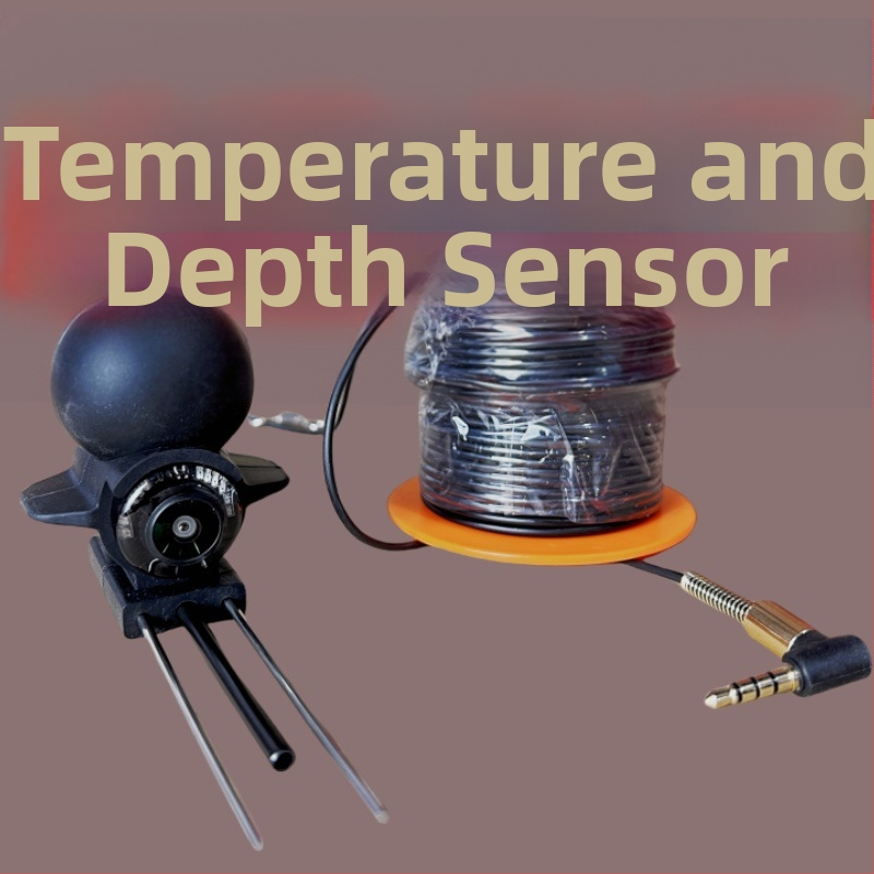 Rybársky sonar s HD displejom a podvodným zobrazením, hĺbka 0,6–30 m, dobíjateľná batéria
