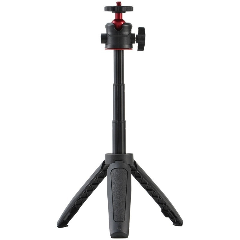 Mini stolni stativ za DJI Pocket 3 — 3‑segmentno teleskopsko produženje, plastično kućište, univerzalni držač za mobitel, bez Bluetooth