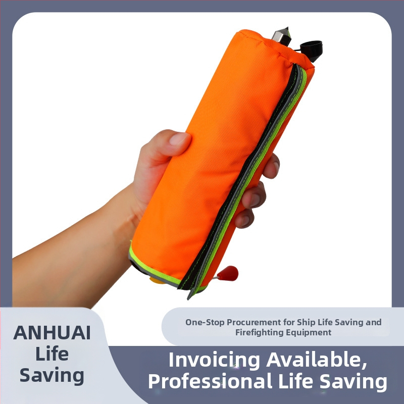 Automatski nafukljivi spašavajući prsten za automobil, prenosiv, s visokom plovnosti i alatom za razbijanje stakla