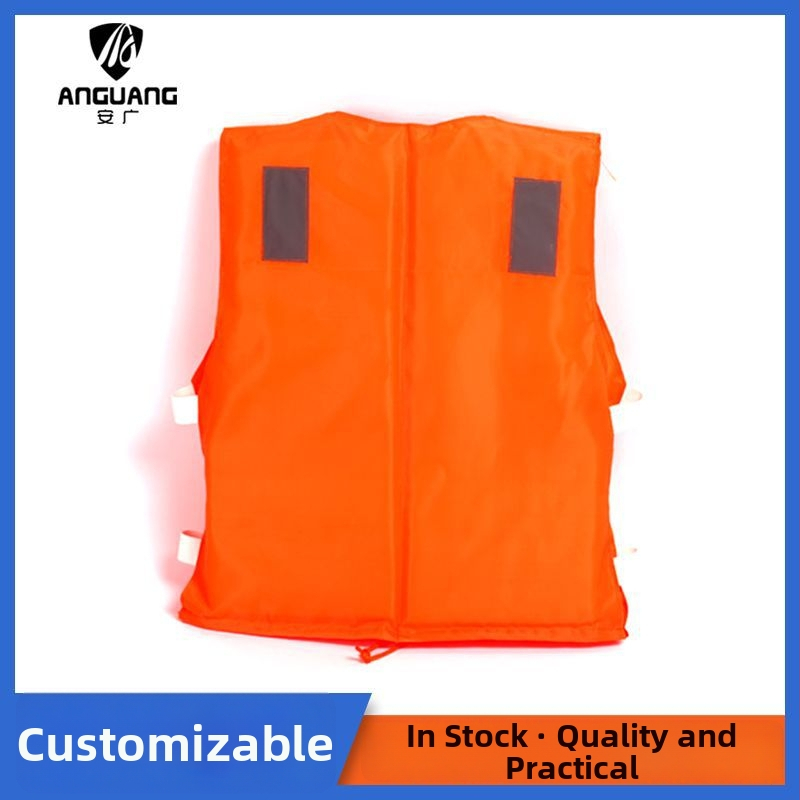 Životný vest s vreckom na zips, elastický pás, Oxford pena, Qi Jin, model -86-3