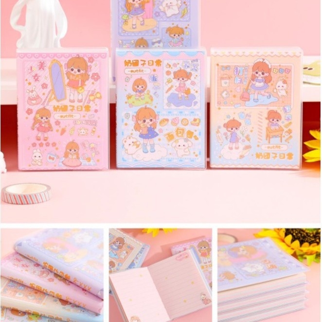 Prijenosna bilježnica s gumiranim kućištem, 76 stranica, 80 g papir offset, prilagodljiv model