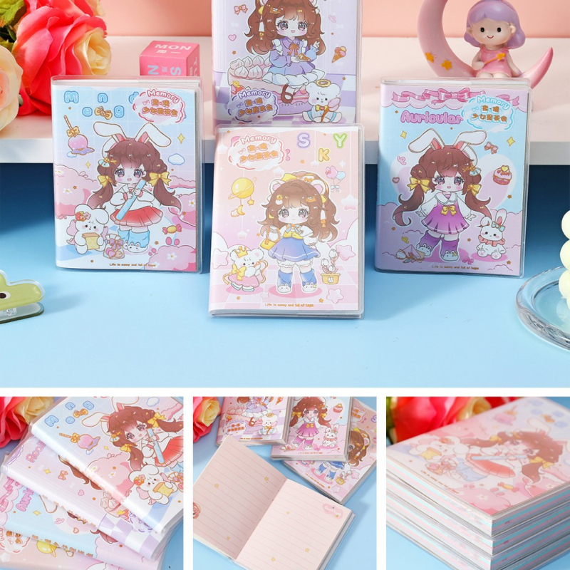 Prijenosna bilježnica s gumiranim kućištem, 76 stranica, 80 g papir offset, prilagodljiv model