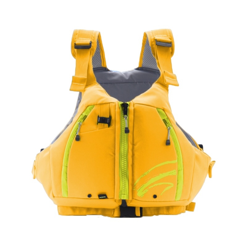 Kajaková záchranná vesta pre dospelých a deti, model AG18022, Daiseanuo, PVC plávajúce jadro, PU potiahnutá tkanina 450D, prispôsobiteľná súkromná značka