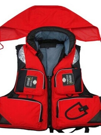 PROTACKLE Horgászmentőmellény, oxford anyag, 6 zsebbel, levehető, nagy felhajtóerő, modell CT-1108