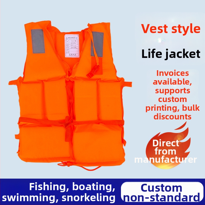 Go ahead DY-86-5 Oxford záchranná vesta s vreckom a sponou, prispôsobiteľná