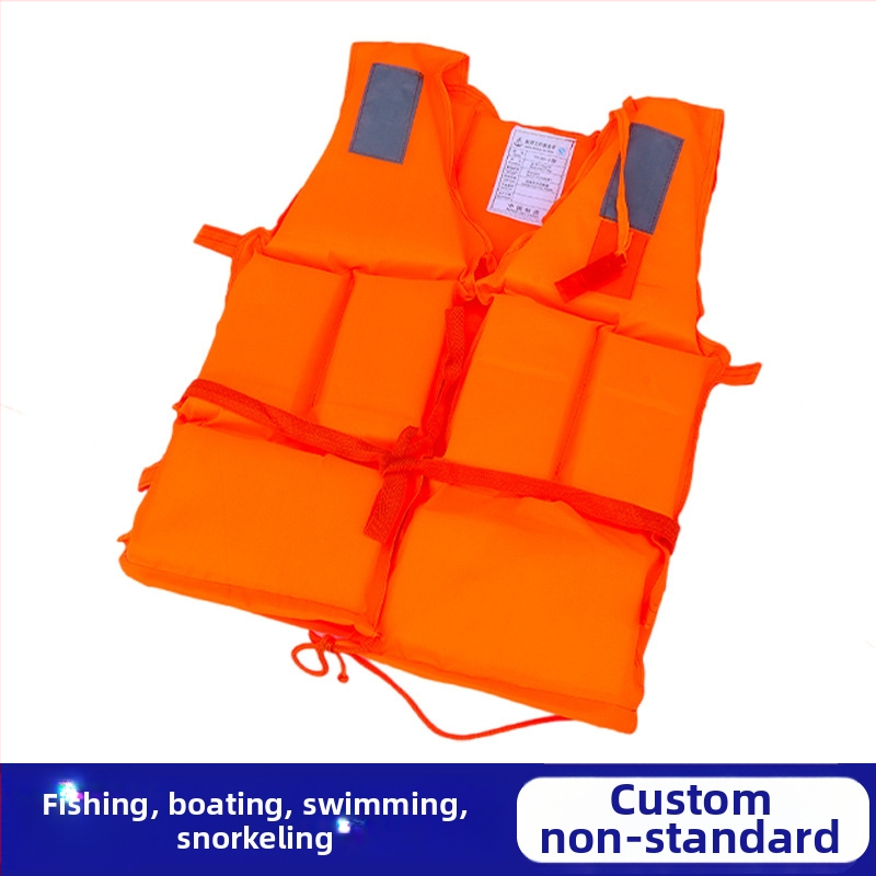 Go ahead DY-86-5 Oxford záchranná vesta s vreckom a sponou, prispôsobiteľná