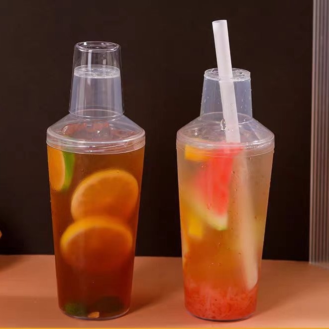 BF model PET shaker cup s poklopcem, označavanje, podrijetlo Taizhou Zhejiang