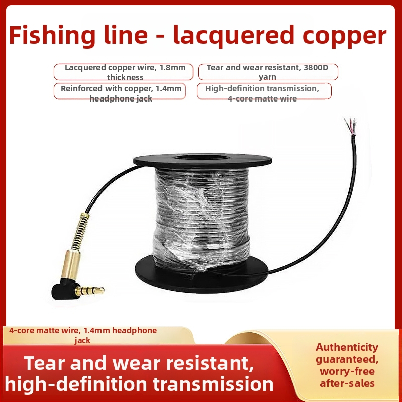 Podvodná ultra jasná rybárska línia s vizuálnou funkciou – štvorjadrová, LiPo napájanie, rozsah hĺbky 0,6–183 m