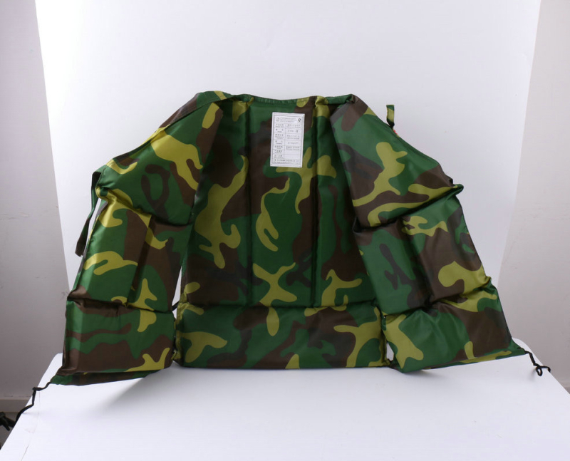 Σωσίβιο από παχυσμένο ύφασμα οξφορντ, διπλής όψης καμουφλάζ, εξωτερική χρήση για ράφτινγκ, Μοντέλο 04, Shui Sen