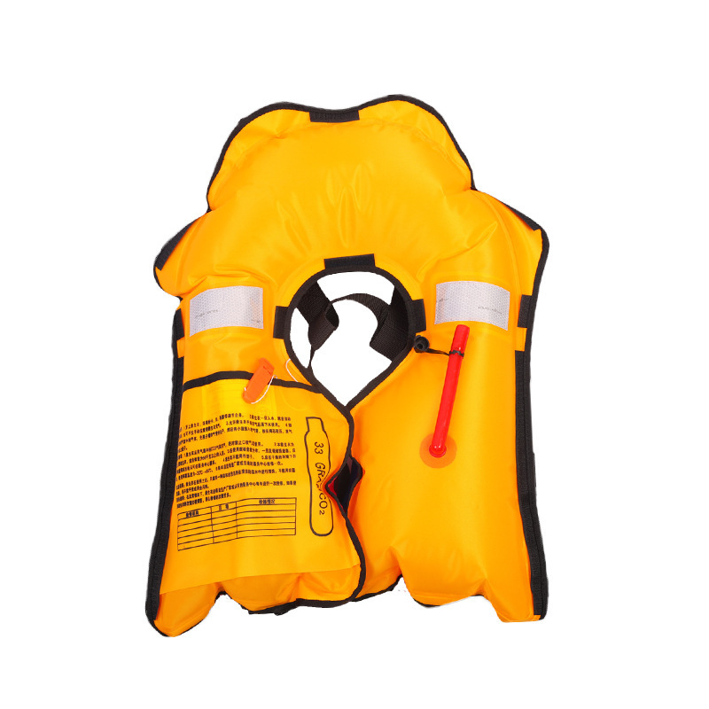 Ενήλικος φουσκωτό σωσίβιο — χειροκίνητο και πλήρως αυτοματοποιημένο φούσκωμα, στυλ λαιμού-φουλάρι για ψάρεμα, CCS πιστοποιημένο