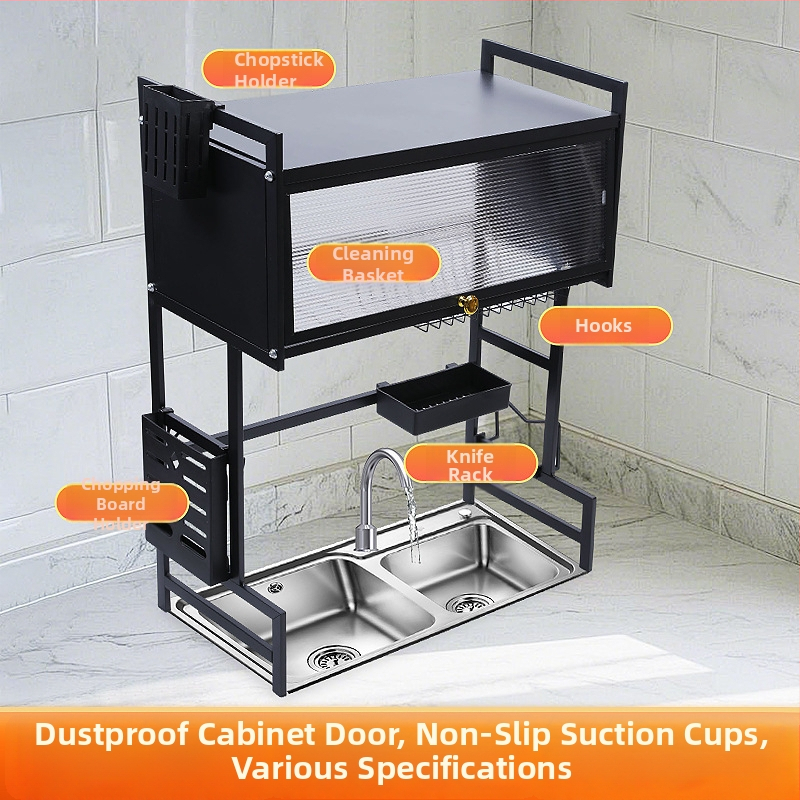 Držač za odvod posuđa za kuhinju — Ugljični čelik, Modern minimalist stil, Marka Hantu