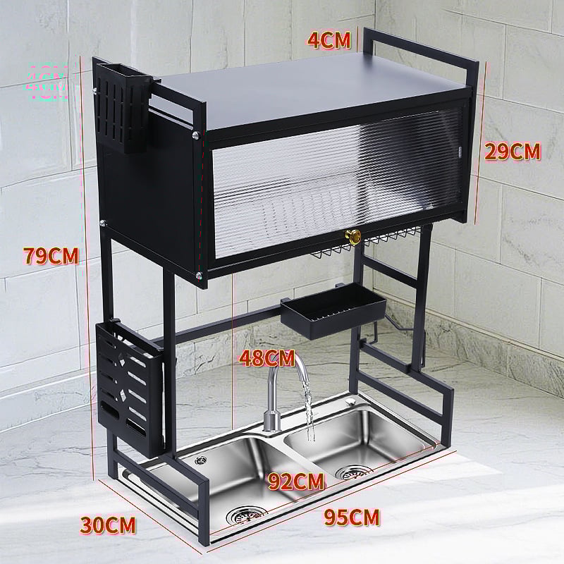 Držač za odvod posuđa za kuhinju — Ugljični čelik, Modern minimalist stil, Marka Hantu