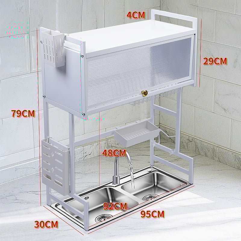 Držač za odvod posuđa za kuhinju — Ugljični čelik, Modern minimalist stil, Marka Hantu