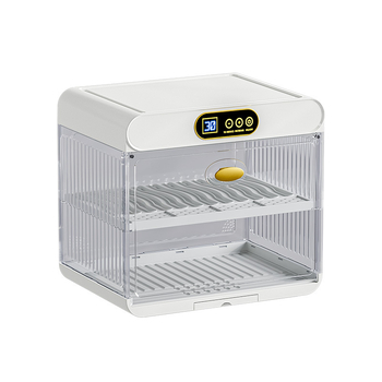 Ormarić za sušenje i sterilizaciju posuđa — kompaktni, sve-u-jednom UV ormarić s poklopcem i odvodnim stalkom; materijal PP+PET, marka Yile, porijeklo Taizhou