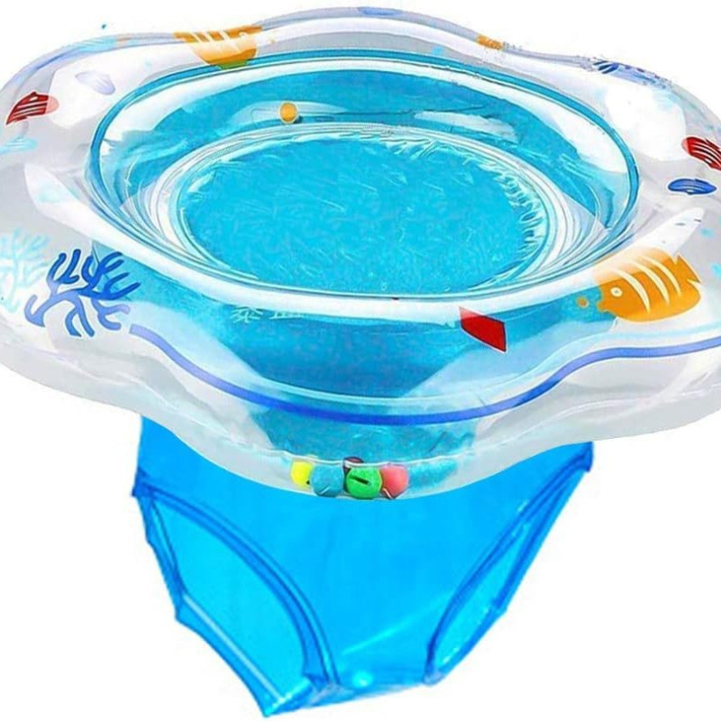 Baba úszó mentőgyűrű kettős légkamrákkal edzéshez, környezetbarát PVC (kettős légkamrák; edzés; környezetbarát PVC)