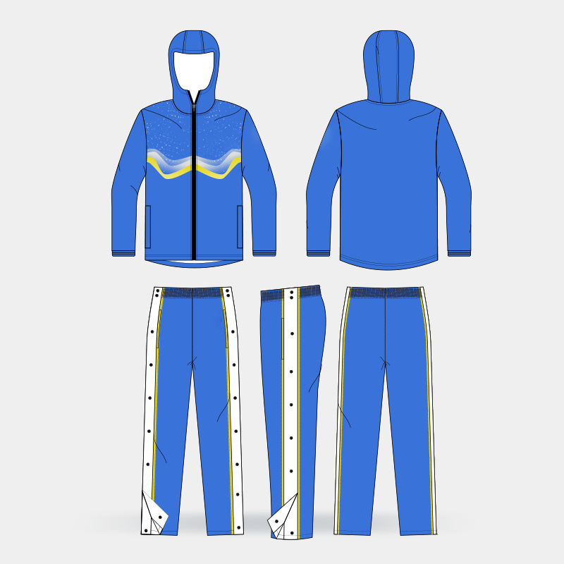 Set trening unisex cu imprimeu digital, glugă, mâneci lungi, geacă și pantaloni, 100% poliester, pentru iarnă, primăvară și toamnă