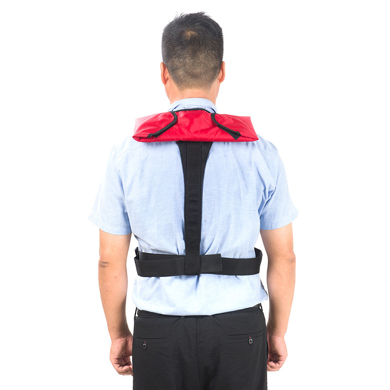 Veste de salvare gonflabilă din TPU pentru lucru, clasă navă, flotabilitate 150N, tip pulover, certificat CCSCE