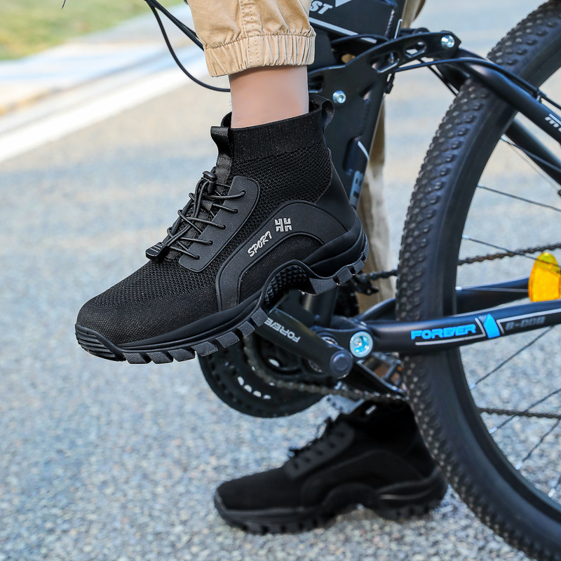 Pantofi de drumeție pentru bărbați, antiderapant și rezistenți, încălțăminte outdoor cu talpă din cauciuc și talpă EVA