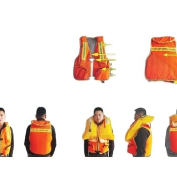 Vestă de salvare pentru pompieri AHXFJS-01, versiune îmbunătățită, de la Anhang, cu rapoarte de test