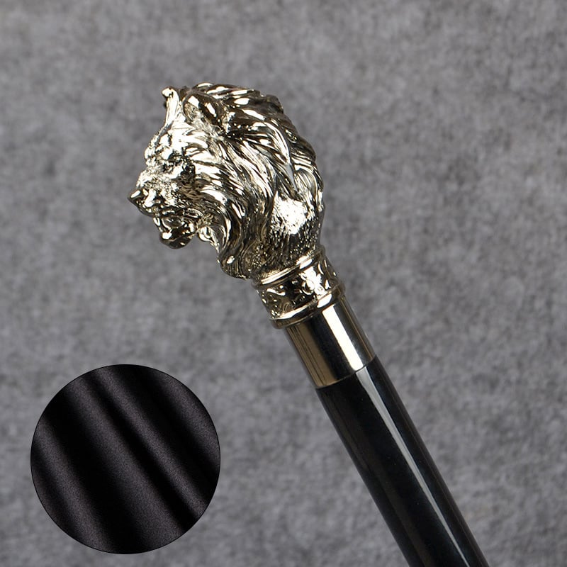 Εξωτερική ομπρέλα γκολφ με καλλιτεχνικό μοτίβο κεφαλής αλόγου, κεφαλής αετού και κρανίου· καμβάς σατέν 210Τ, ράβδοι από ανθρακονήματα, 8 ράβδοι, μακριά λαβή, χειροκίνητο άνοιγμα