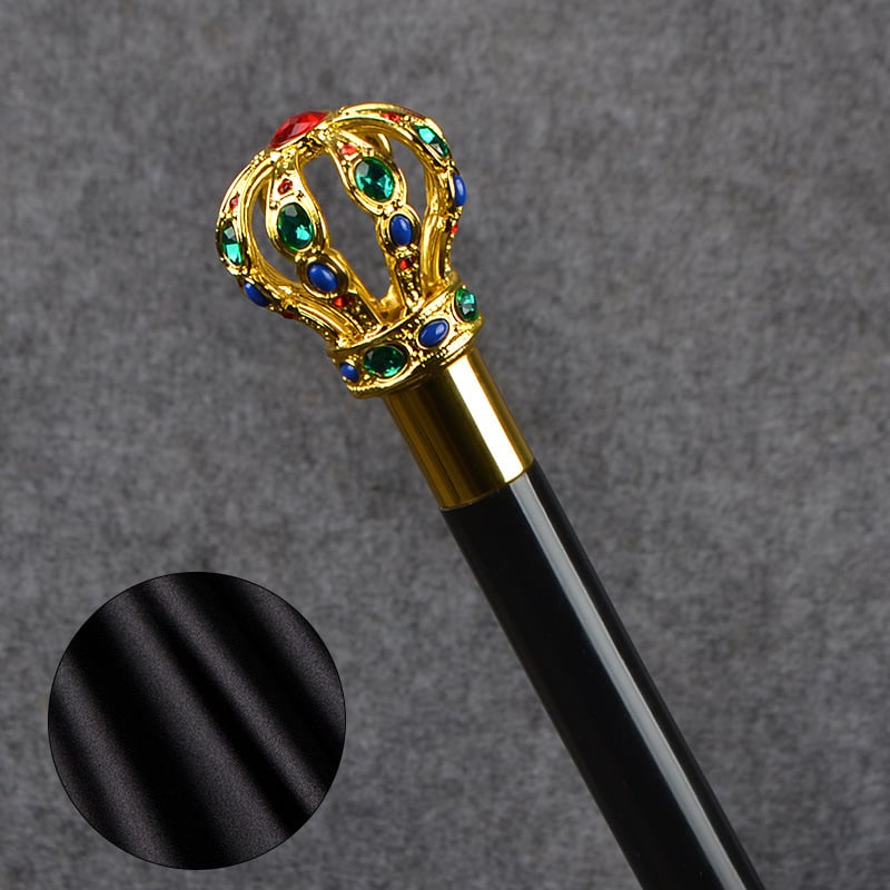 Εξωτερική ομπρέλα γκολφ με καλλιτεχνικό μοτίβο κεφαλής αλόγου, κεφαλής αετού και κρανίου· καμβάς σατέν 210Τ, ράβδοι από ανθρακονήματα, 8 ράβδοι, μακριά λαβή, χειροκίνητο άνοιγμα