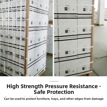 Posilnený L-tvarovaný roh z kraftového papiera