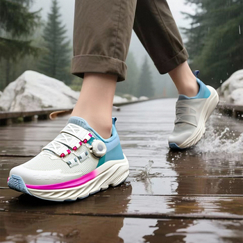 Pantofi de drumeție unisex cu bot lat, partea superioară joasă din plasă și TPU, talpă cu placă de carbon, amortizare, anti-derapare, respirabili, pentru toate anotimpurile