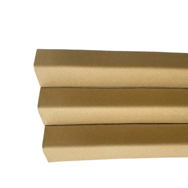 Meridians L-alakú papírtok protéctor, Kraft papír + gézcsőpapír, préselt gyártás, logó nélkül, vastagított ütközésvédő szalag