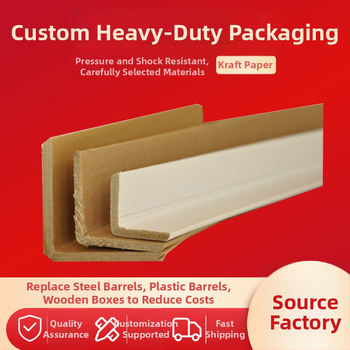 L-tvarovaný ochranný roh z kraft papiera pre balenie – Materiál: kraft papier; Typ: roh ochranný v tvare L; Výroba: balenie; Značka: Sheng en Paper Products