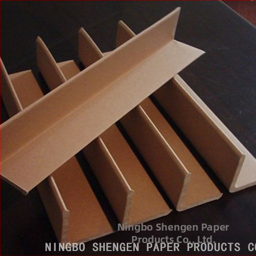 L-tvarovaný ochranný roh z kraft papiera pre balenie – Materiál: kraft papier; Typ: roh ochranný v tvare L; Výroba: balenie; Značka: Sheng en Paper Products