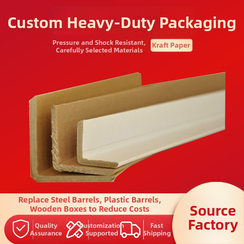 L-tvarovaný ochranný roh z kraft papiera pre balenie – Materiál: kraft papier; Typ: roh ochranný v tvare L; Výroba: balenie; Značka: Sheng en Paper Products