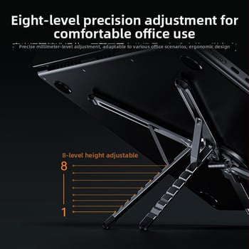 Univerzalni magnetski stalak od aluminijske legure za tablete i telefone, prijenosni i višefunkcionalni