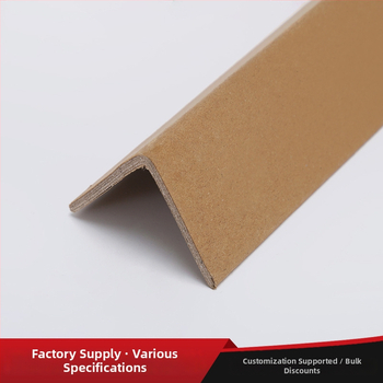 L-alakú sarokvédő kraft papírból – vastított, megerősített, logónyomással