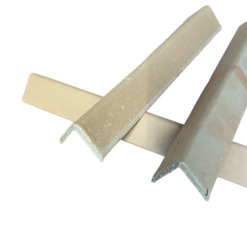 L-alakú papírvédő sarok, anyag: kraft papír + fonalcső papír, termékkód: Paper corner protector, logó nyomtatás: Igen