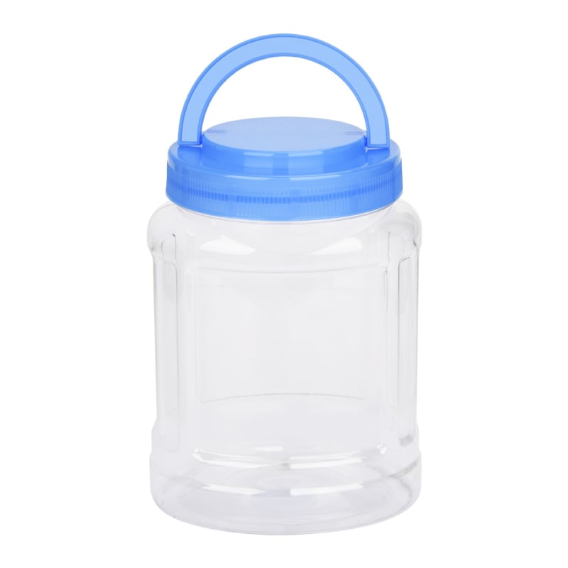 Буркан за кашу – пластмасов PET, обем 1 л, с капак