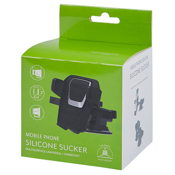 Suport auto pentru telefon cu ventuză gel pe bord, suport universal pentru smartphone, potrivit pentru consola centrală și bord