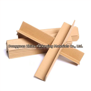 L-tvar papierový roh ochrany, materiál: kraftový papier, výrobný proces: extrúzia, značka Zhida, tlačené logo