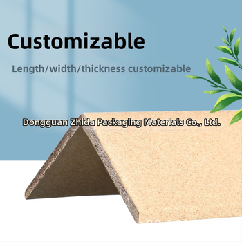 L-tvar papierový roh ochrany, materiál: kraftový papier, výrobný proces: extrúzia, značka Zhida, tlačené logo