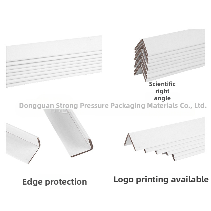 L-tvar papierový roh ochrany, materiál: kraftový papier, výrobný proces: extrúzia, značka Zhida, tlačené logo