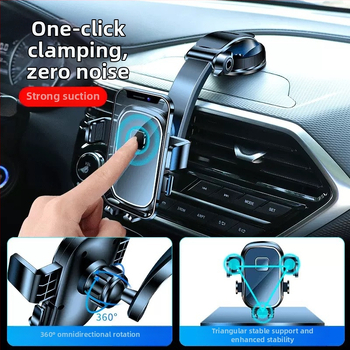 Držač za telefon u automobilu s usisnom prisavkom na ploču, višenamjenski, otporan na vibracije, opća kompatibilnost
