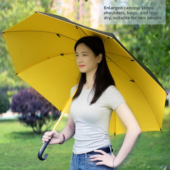 Shenghang muški golf kišobran s dugom drškom, okvir od vlakana, 8 rebara, potpuno automatsko otvaranje, UV zaštita UPF >50, Impact Cloth 190T tkanina