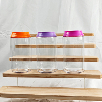 PET spremnik za pohranu 300 ml s okretno poklopom, prilagodljivo, Dongguan, Kina