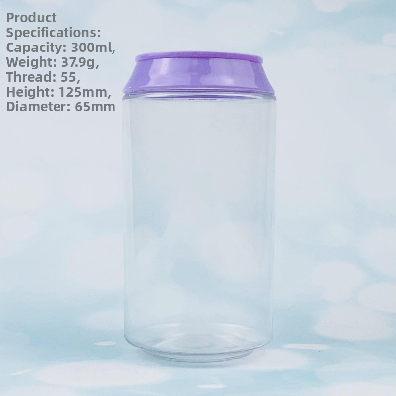 PET spremnik za pohranu 300 ml s okretno poklopom, prilagodljivo, Dongguan, Kina